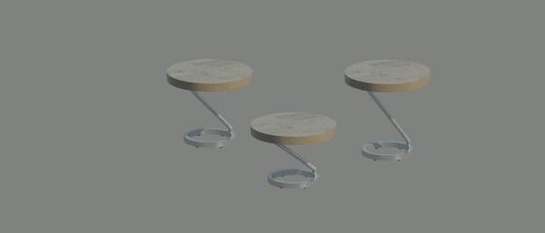 Tripoli Set of 3 Tables