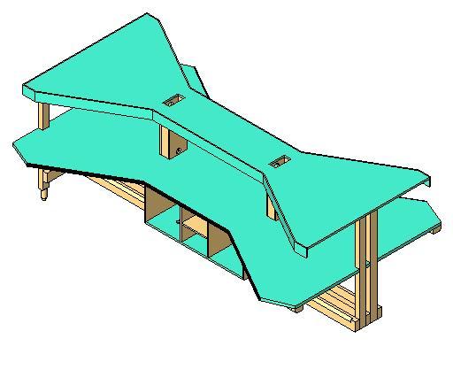 Tavolo Cad Cae 4 utenti