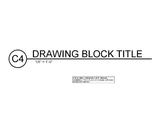 NCS 2.0 Drawing Block Title