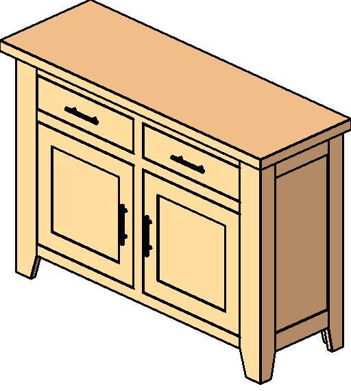 Sideboard Oak