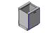 Parametric Casework - Cabinet - Base - Garbage Drawer