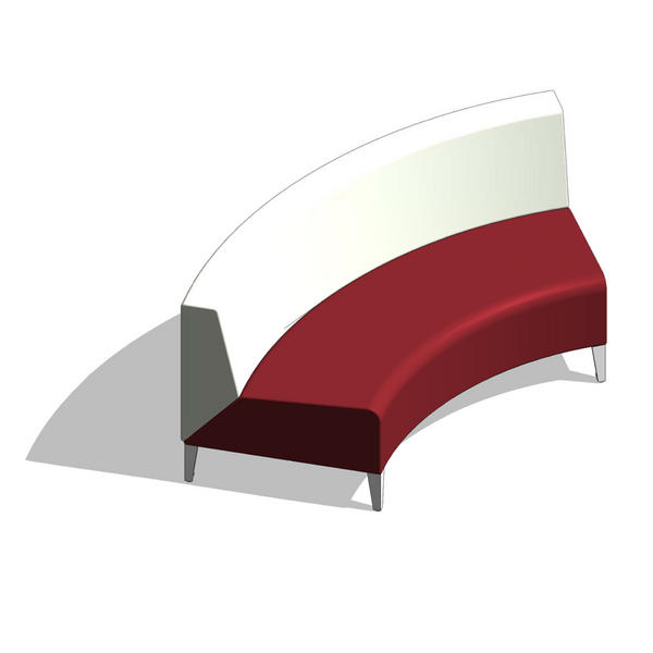 COALESSE_CIRCA - 60° Inward Facing Loveseat