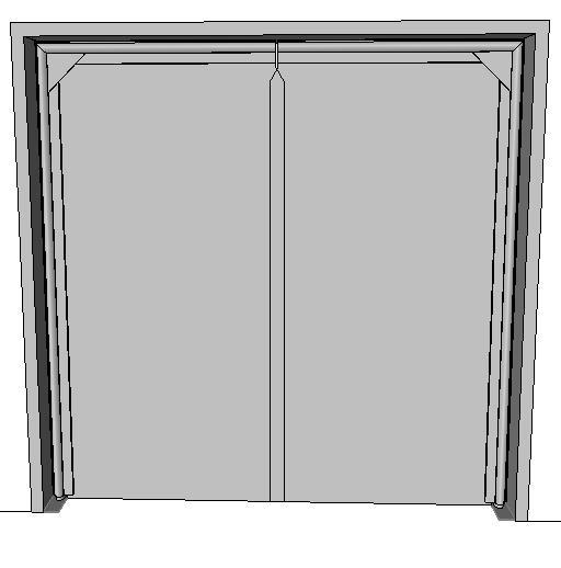 Swingflex Hygeine Double Door - Flexible PVC Panels