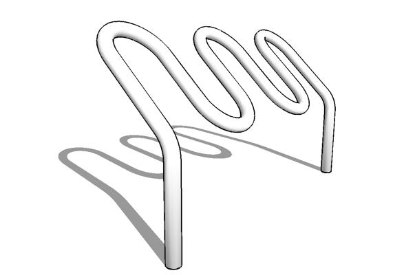 Dero HiRoller Bike Rack