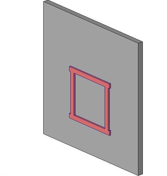 Wall Projection around Window