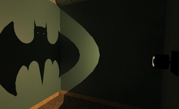 Light fixture, Bat Signal