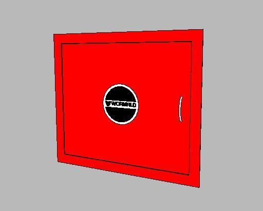 Recessed Encased Fire Hose Reel