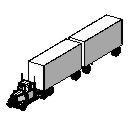 Dual Trailor Big Rig