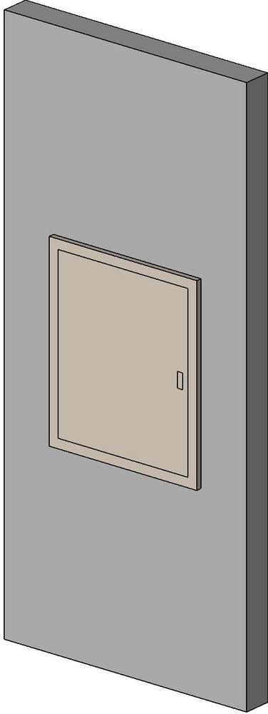 Utility Cabinet Wall Inlaid