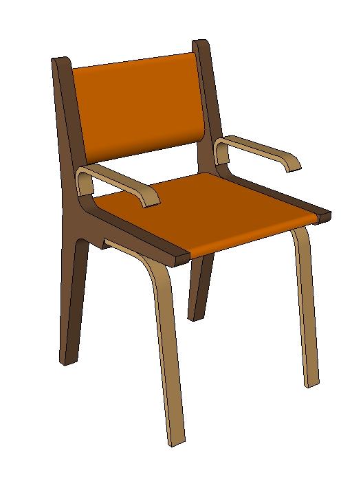 Chair - Dining w Arms
