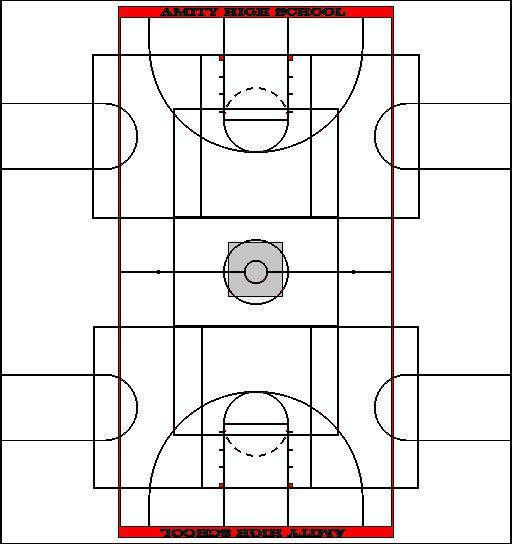 Object GYM FLOOR STRIPING
