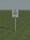 Speed Limit Sign 60