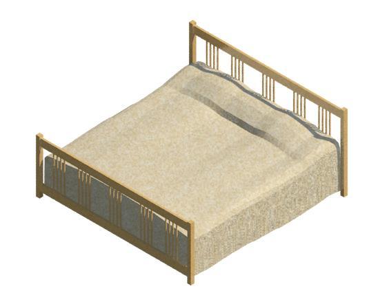 King Bed Shaker Style