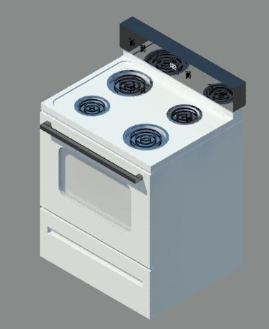 Range 30" highly detailed