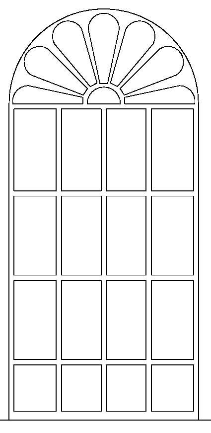 Victorian Greenhouse Window