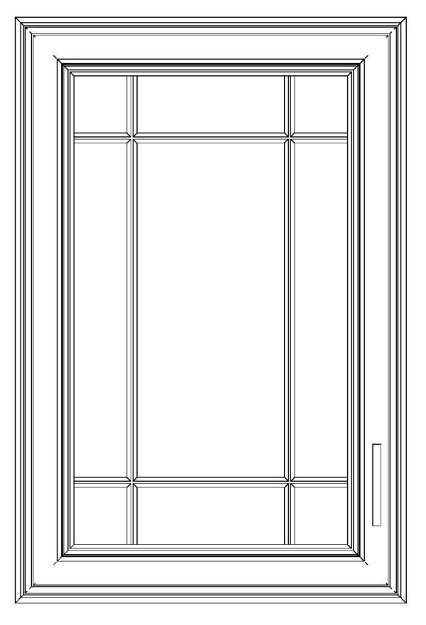 Cabinet Door w/ Glass