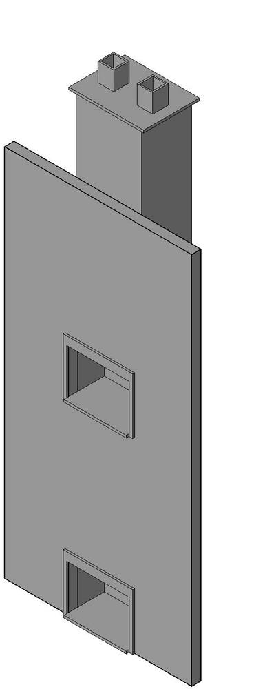 Double Story Chimney