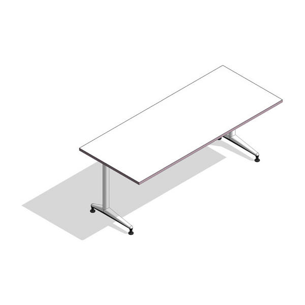COALESSE_AKIRA - Rectangle Fixed Top w/L-Base (Standard Height)