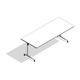 COALESSE_AKIRA - Rectangle Fixed Top w/L-Base (Adjustable Height)