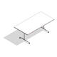 COALESSE_AKIRA - Rectangle Fixed Top w/T-Base (Adjustable Height)