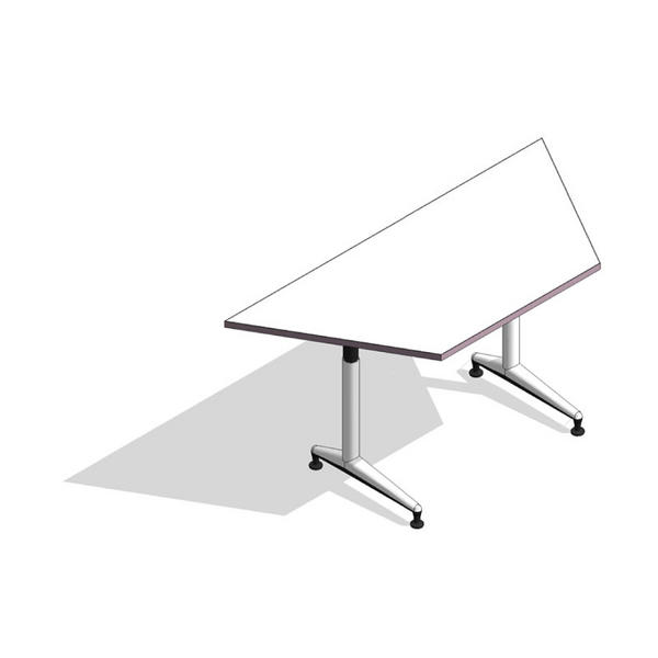 COALESSE_AKIRA - Trapezoid Fixed Top w/L-Base (Adjustable Height)