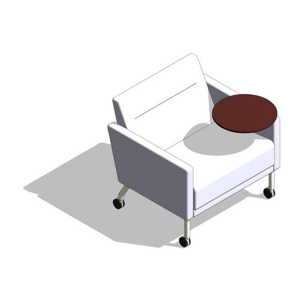 COALESSE_SIDEWALK - Mobile Low-Back Chair w/Tab