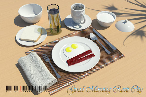Food / Meal /  Breakfast - Table set up