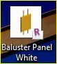 Panel baluster