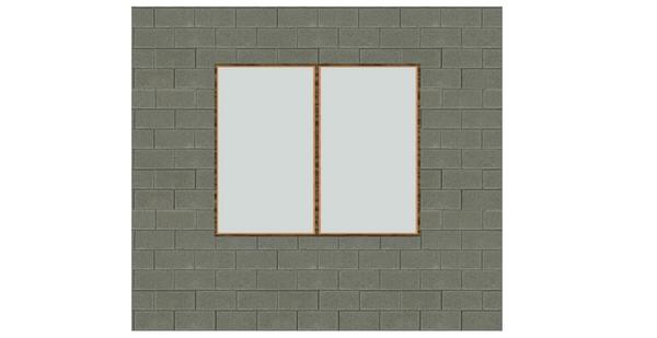 Ventana con Venillas