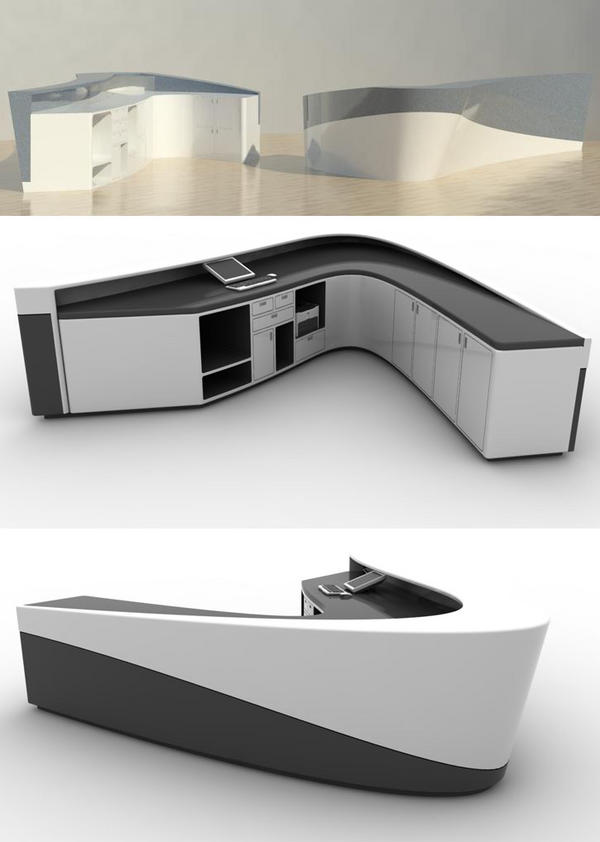 Modern Reception Desk