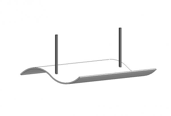 S-Shape Suspened Ceiling Panel