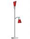 Duo-Cone Stand Up Floor Lamp