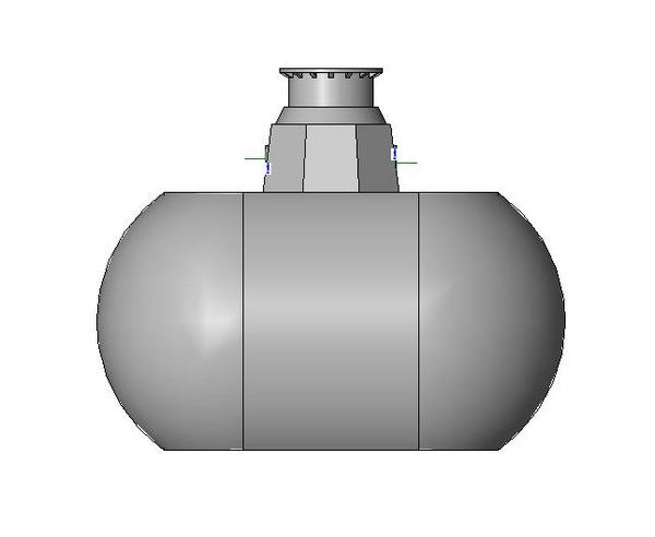1000 Gallon Rainwater Storage Tank