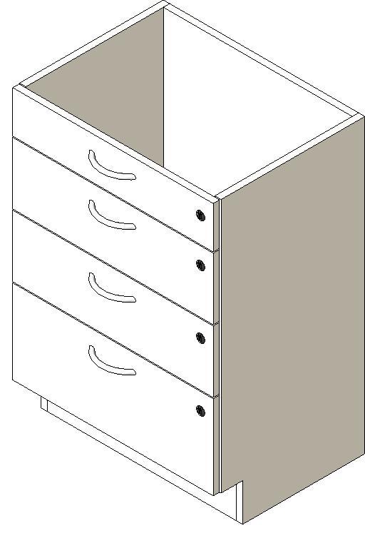 HermanMiller_Casework_CG604_BaseCabinet4Drawers