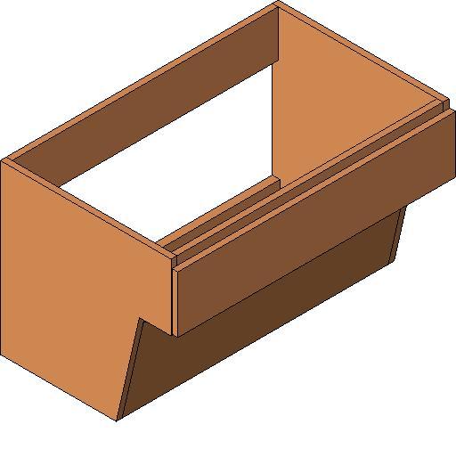 Steelcase Nurture - Folio - Sink Cabinet 36'' Base - Angled Front