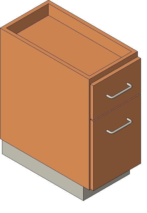 Steelcase Nurture - Folio - Storage Cabinet 28'' Base - Two Drawer