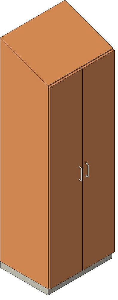 Steelcase Nurture - Folio - Storage Cabinet 92''H - Double Doors and Five Shelf