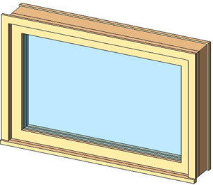 Marvin Awning Window with Trim